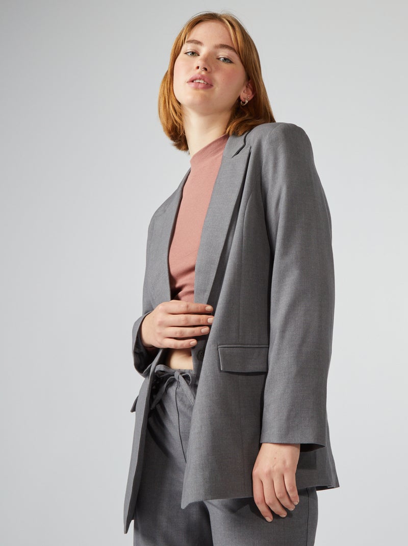 Oversized blazer GRIJS - Kiabi