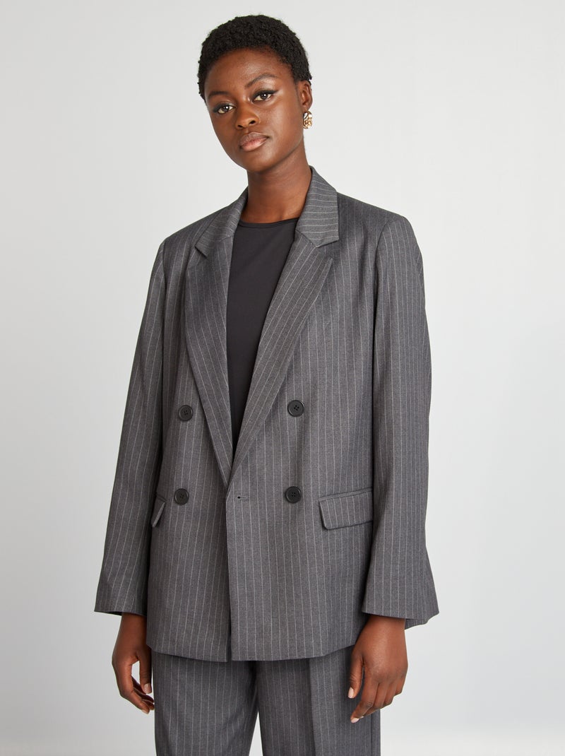 Oversized blazer GRIJS - Kiabi