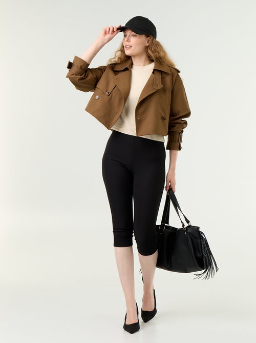 Oversized gebreide trui met lage mouwinzetten - Kiabi