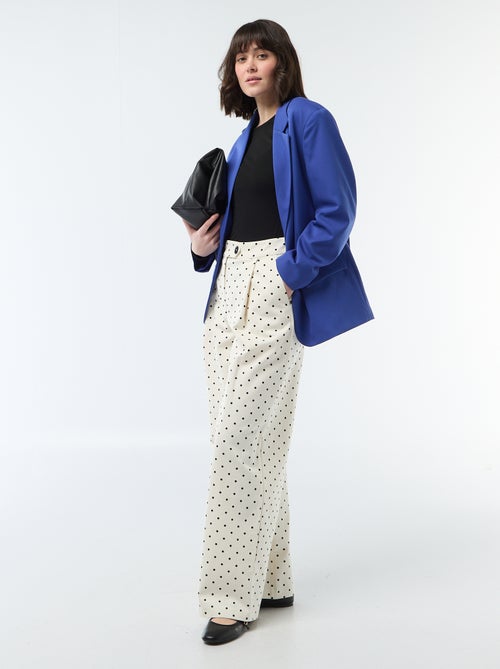 Oversized getailleerde blazer - Kiabi