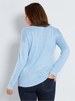 Oversized met een V-hals - Kiabi