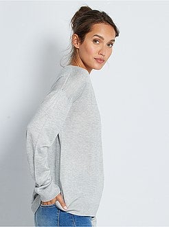 Oversized met een V-hals - Kiabi