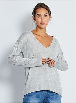 Oversized met een V-hals - Kiabi