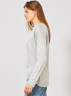 Oversized met een V-hals - Kiabi