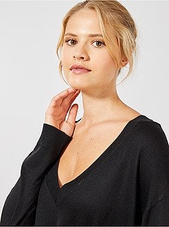 Oversized met een V-hals - Kiabi