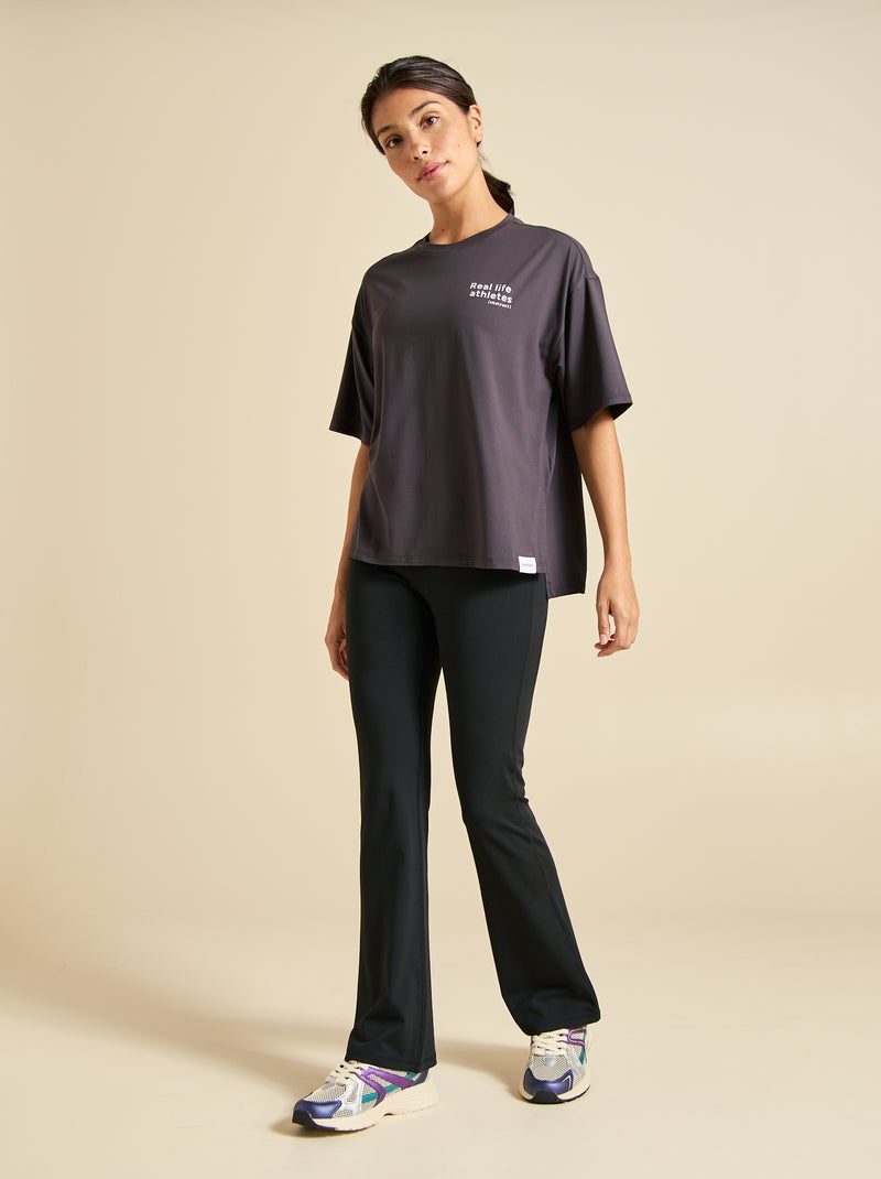 Oversized multi-sport T-shirt - (ekstract) Zwart - Kiabi