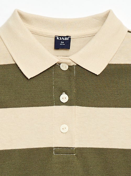 Oversized poloshirt met strepen - Kiabi