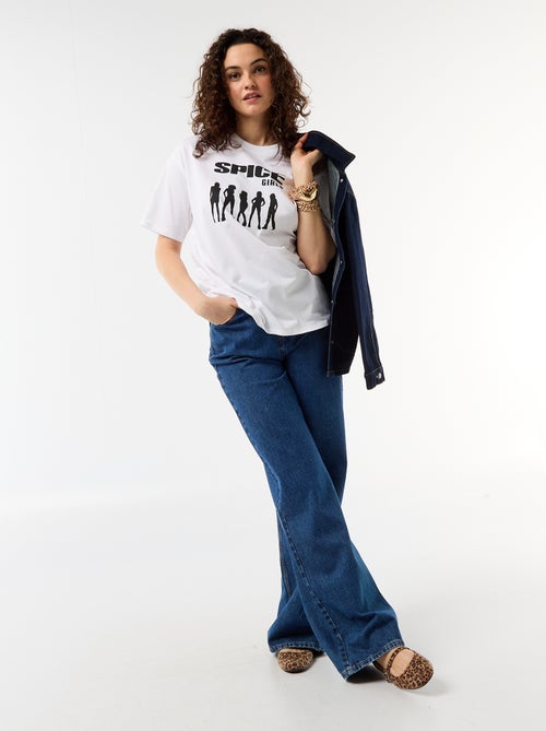 Oversized Spice Girls T-shirt met korte mouwen - Kiabi