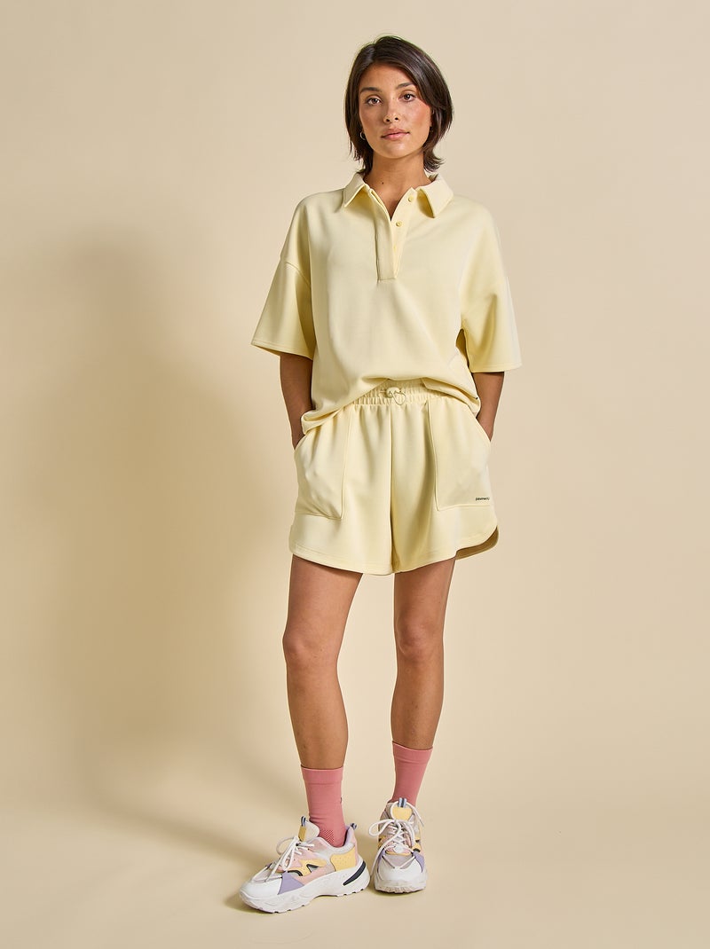 Oversized sportpolo - (ekstract) Geel - Kiabi