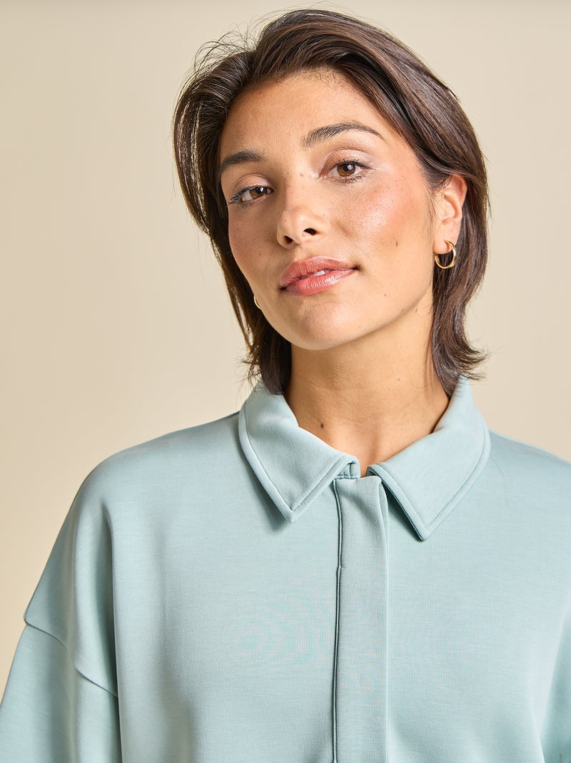 Oversized sportpolo - (ekstract) Groen - Kiabi