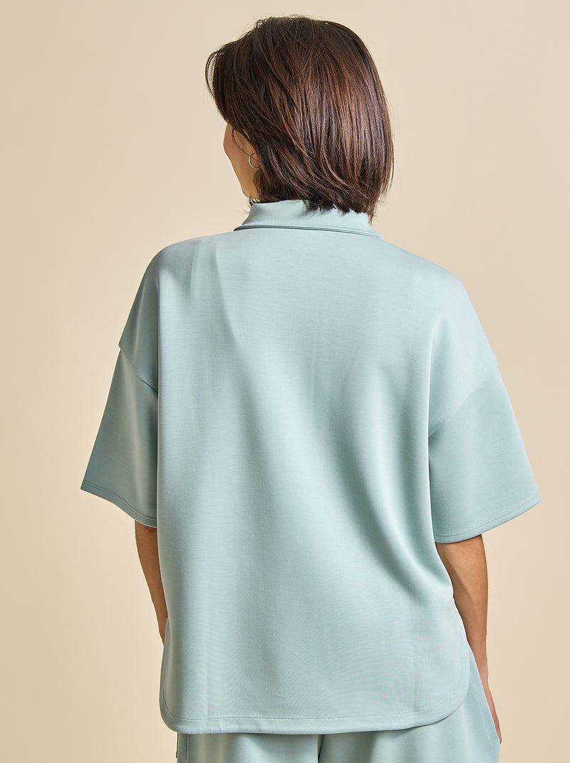 Oversized sportpolo - (ekstract) Groen - Kiabi