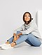     Oversized sweater met capuchon afbeelding 2
