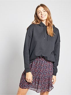 Oversized sweater met capuchon - Kiabi