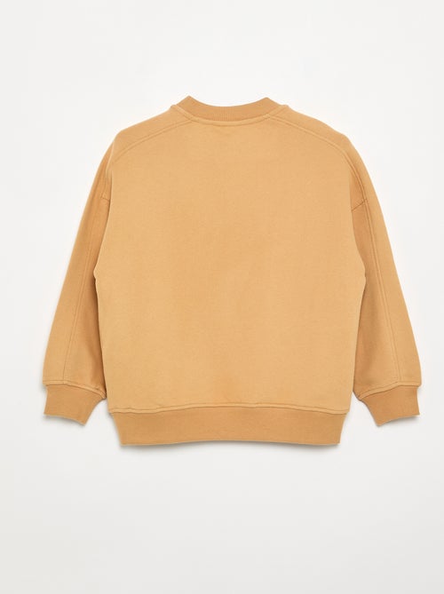 Oversized sweater met print - Kiabi