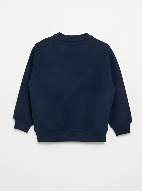 Oversized sweater met print - Kiabi
