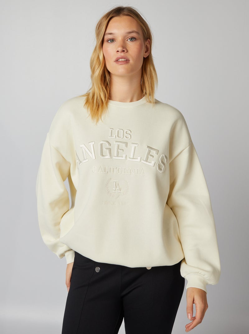Oversized sweater WIT - Kiabi