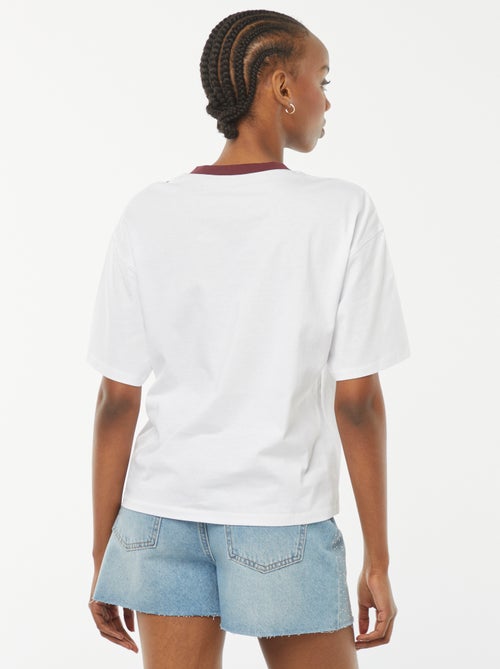Oversized T-shirt met 'New York'-print - Kiabi