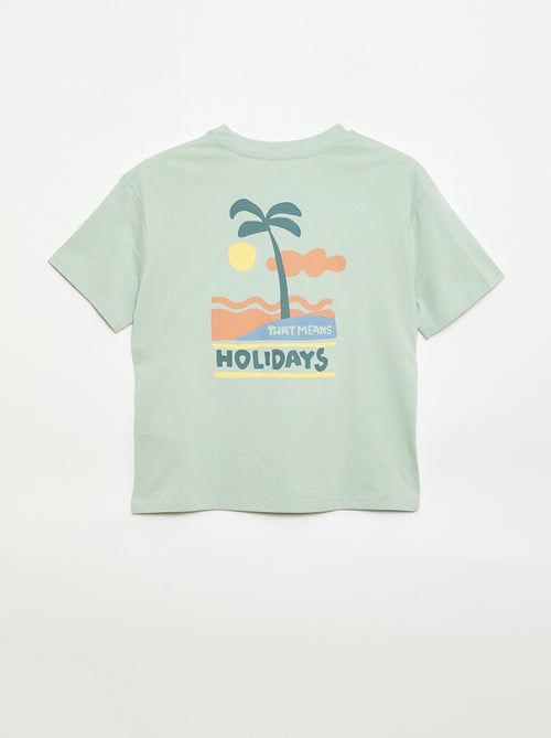 Oversized T-shirt met print - Kiabi