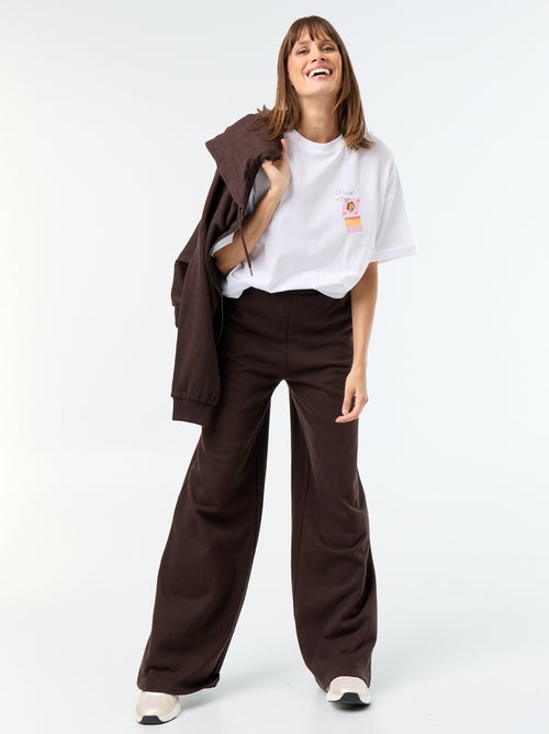 Oversized T-shirt met print op de rug - Kiabi Oversized T-shirt met print op de rug - Kiabi