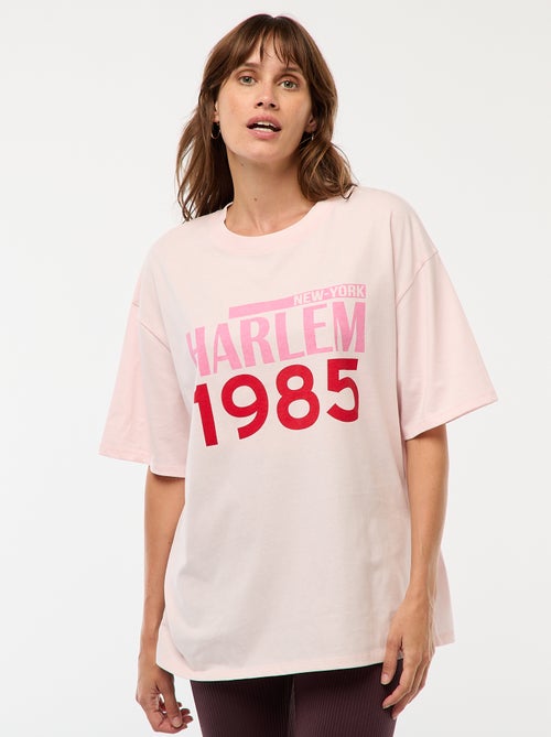 Oversized T-shirt met print - Kiabi