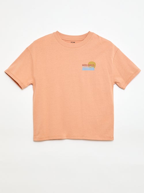 Oversized T-shirt met print - Kiabi
