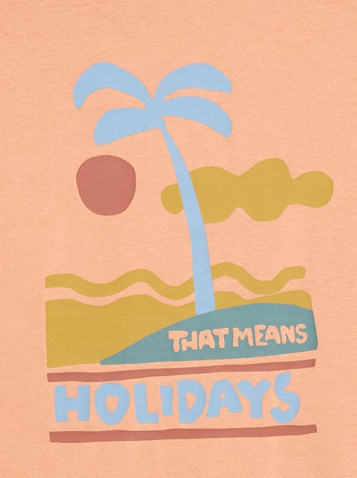 Oversized T-shirt met print - Kiabi