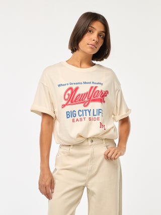 Oversized T-shirt met print