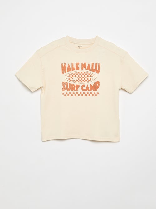 Oversized T-shirt met print - Kiabi