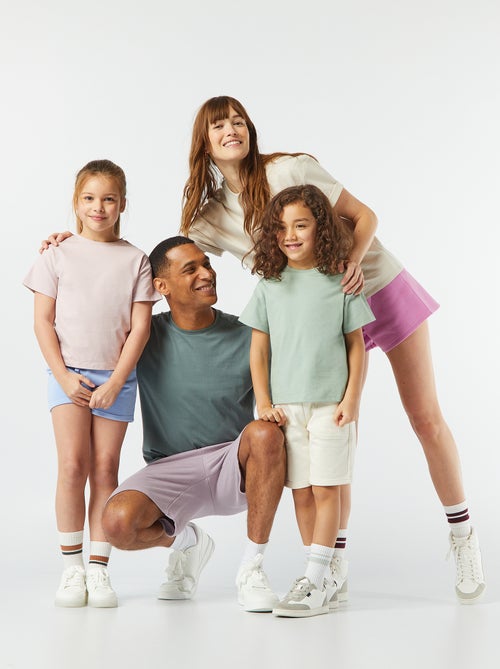 Oversized T-shirt met ronde hals - Kiabi