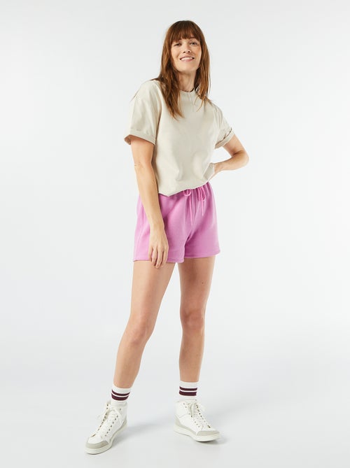 Oversized T-shirt met ronde hals - Kiabi