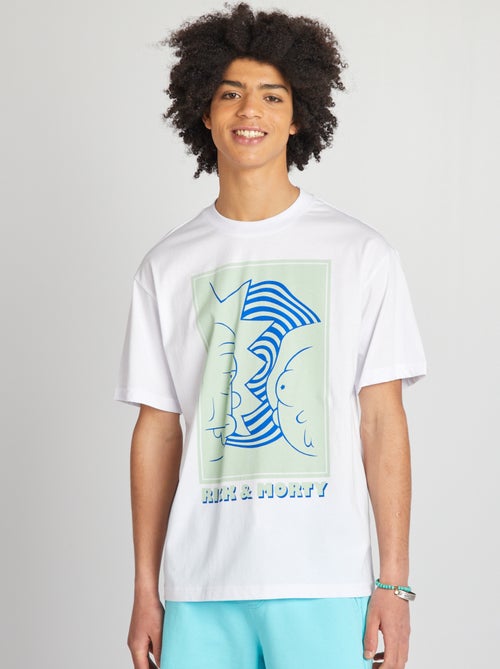 Oversized T-shirt 'Rick & Morty' - Kiabi