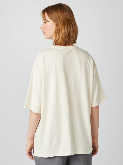 Oversized T-shirt 'Stitch' - Kiabi