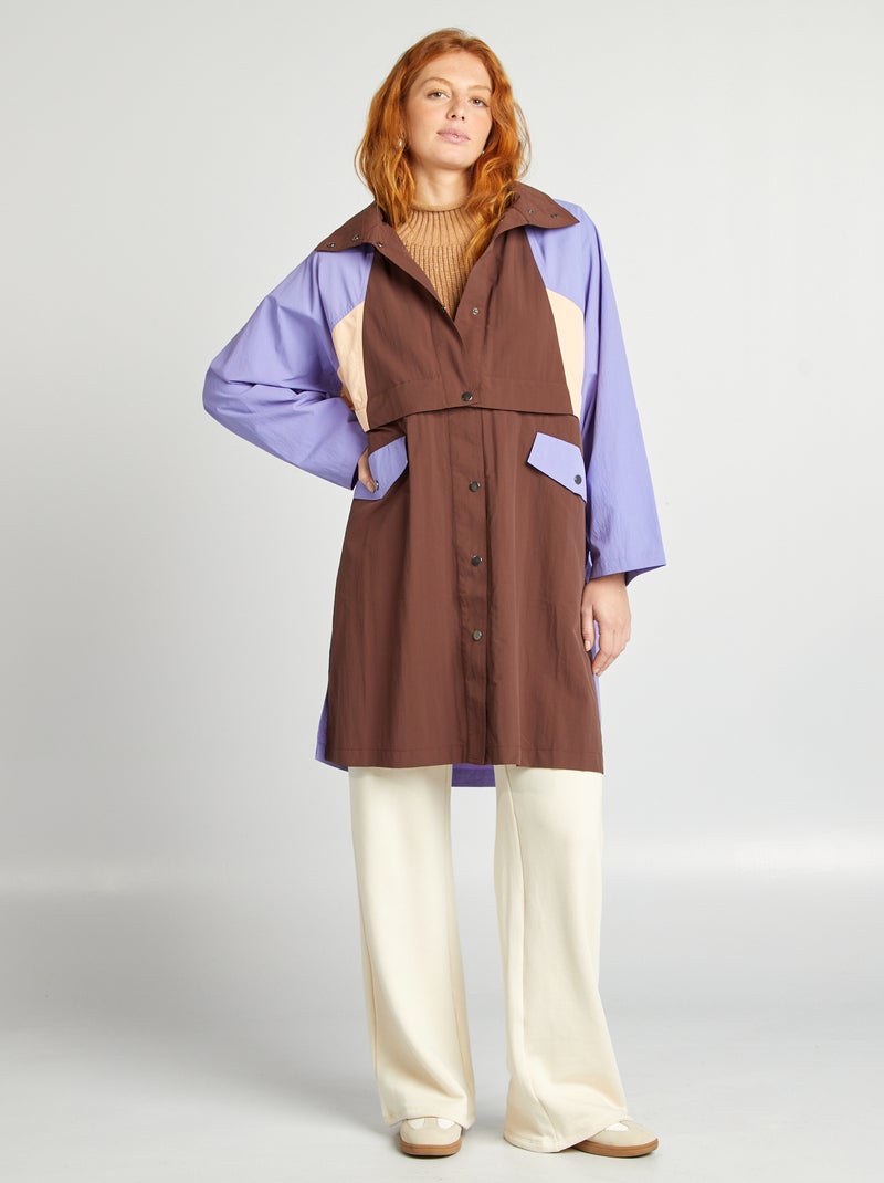 Oversized trenchcoat met 2-in-1-effect BRUIN - Kiabi