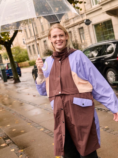 Oversized trenchcoat met 2-in-1-effect - Kiabi