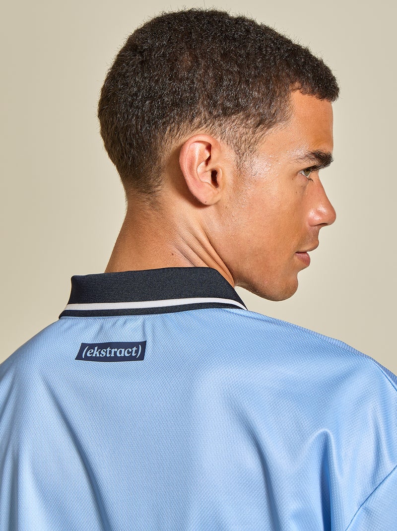 Oversized voetbal T-shirt - (ekstract) Blauw - Kiabi