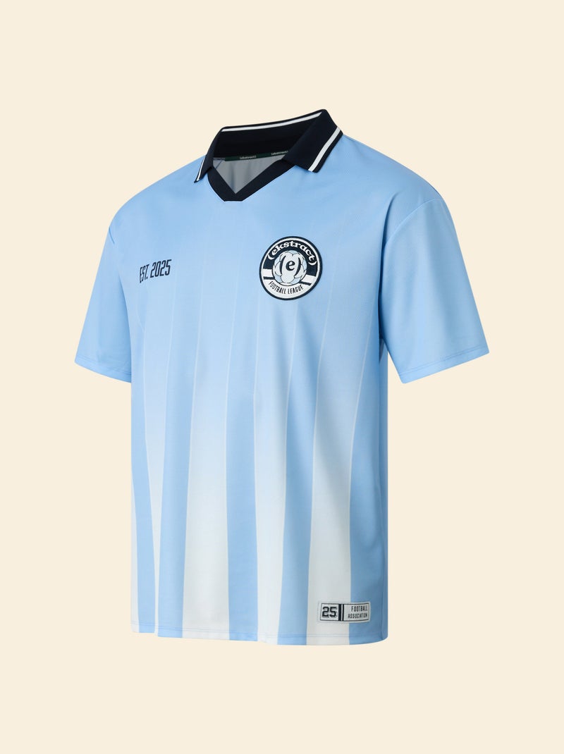 Oversized voetbal T-shirt - (ekstract) Blauw - Kiabi