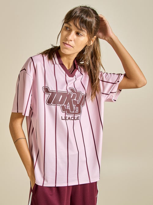 Oversized voetbal T-shirt - (ekstract) - Kiabi