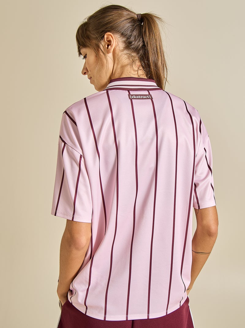 Oversized voetbal T-shirt - (ekstract) Rose - Kiabi