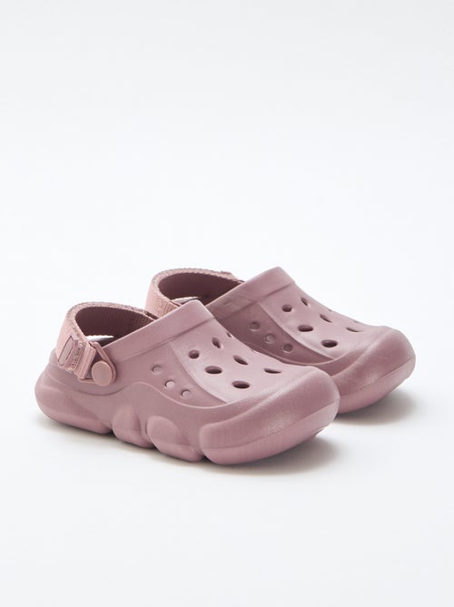 Paar dichte, effen strandmuiltjes - Kiabi