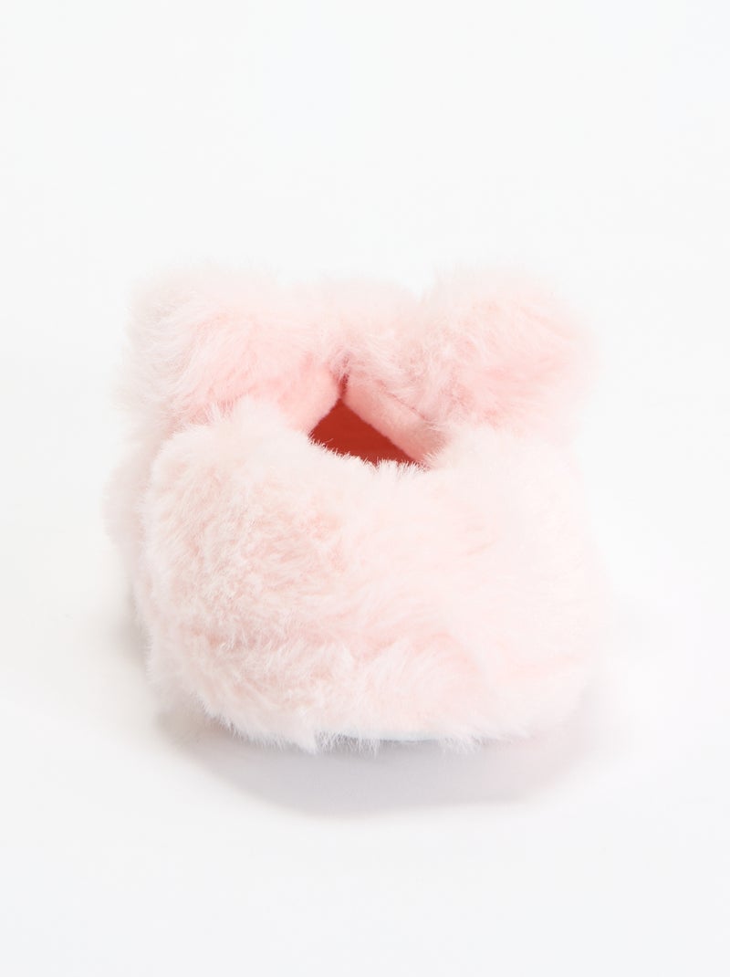 Paar pantoffels 'Muis' Rose - Kiabi
