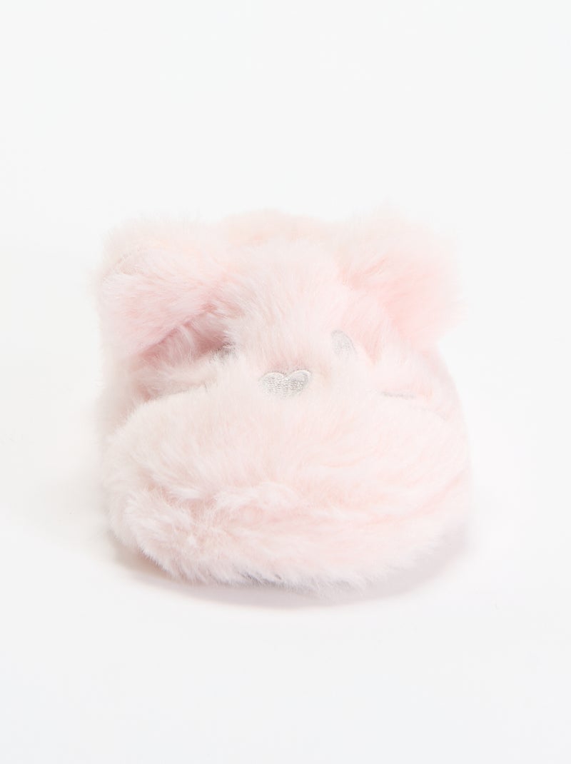 Paar pantoffels 'Muis' Rose - Kiabi