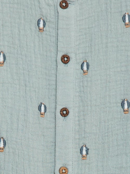 Pakje van zachte, luchtige katoen met lange mouw - Kiabi