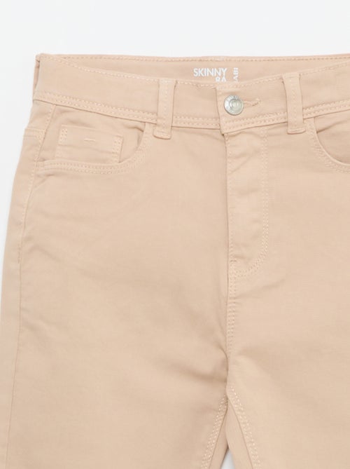 Pantalon met afgesneden randen - Kiabi