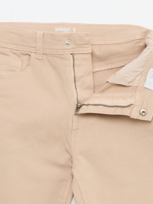 Pantalon met afgesneden randen - Kiabi