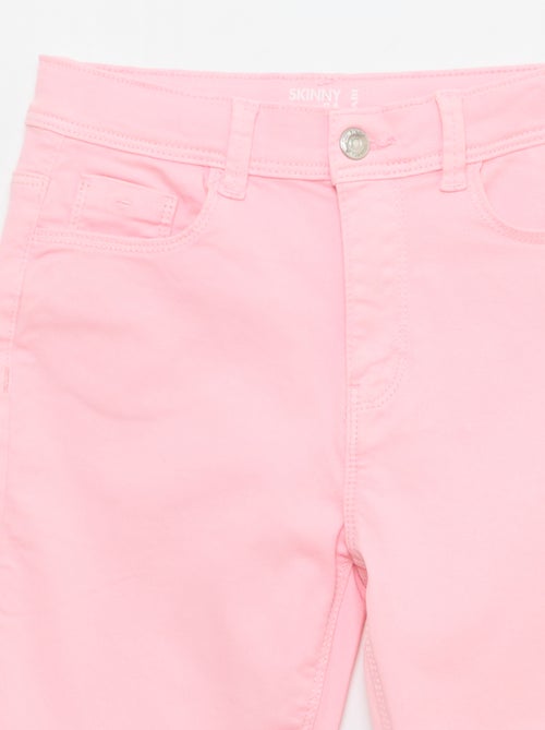 Pantalon met afgesneden randen - Kiabi