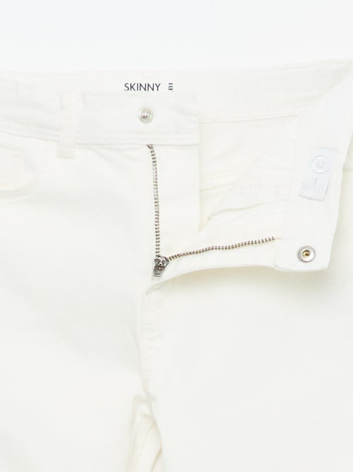 Pantalon met afgesneden randen - Kiabi