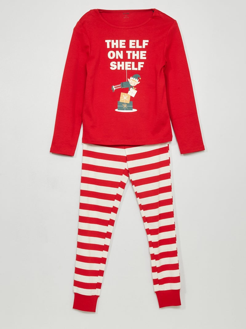 Pantin - Tweedelige pyjama ROOD - Kiabi