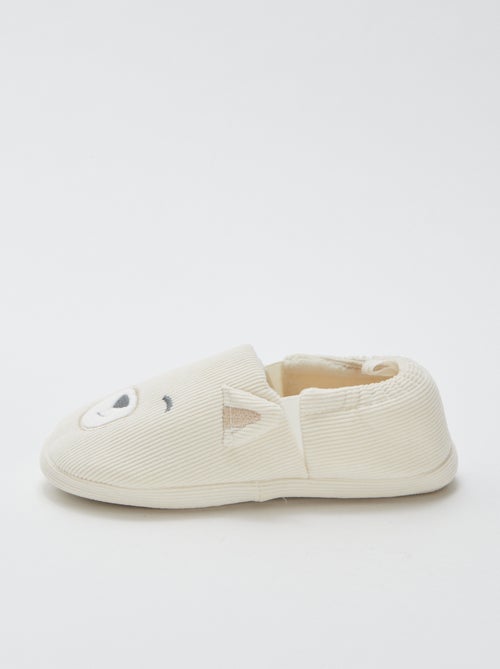 Pantoffels met diertje - Kiabi