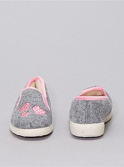 Pantoffels met hartjes - Kiabi