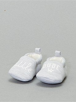 Pantoffels met opschrift - Kiabi